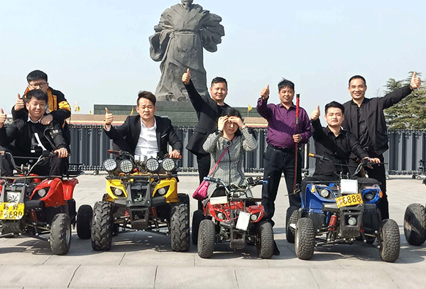 臺灣權偉節(jié)能空壓機職員江蘇徐州一日游