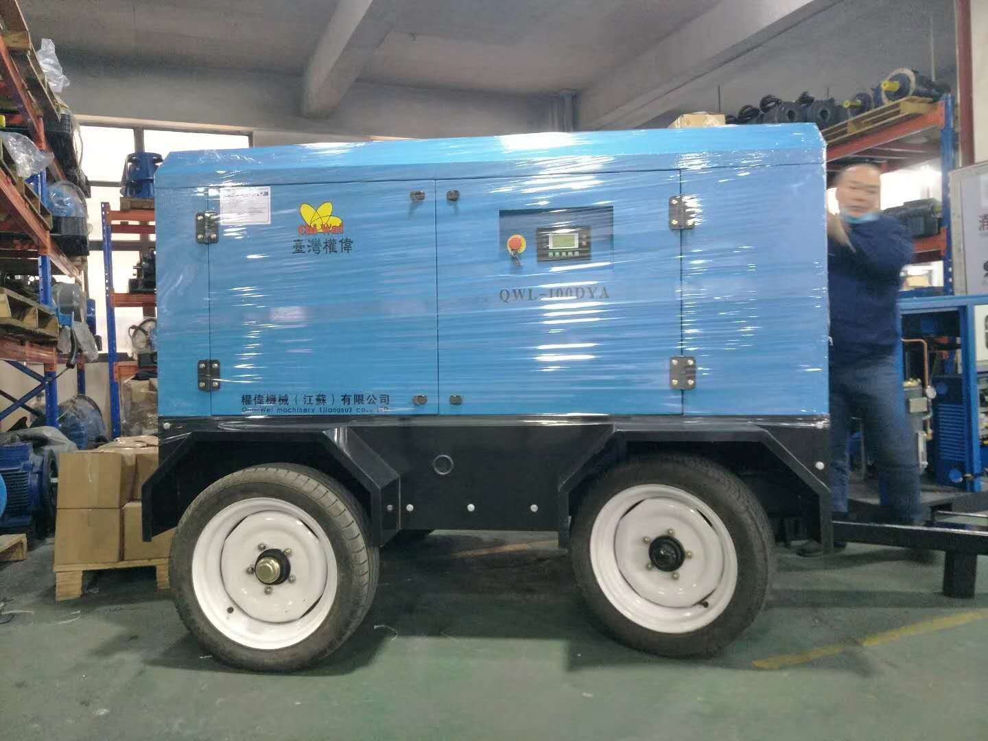 移動螺桿空壓機的潤滑特點以及要求-權(quán)偉移動螺桿空壓機